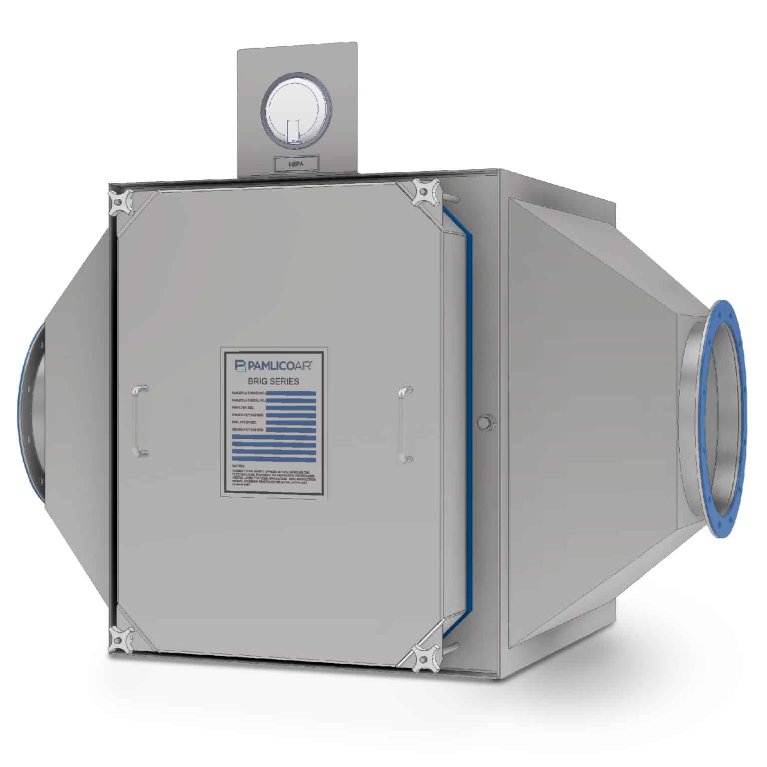 Brig Series Bagin/Bagout Containment Housings Air Filters NW Commercial Air Filtration